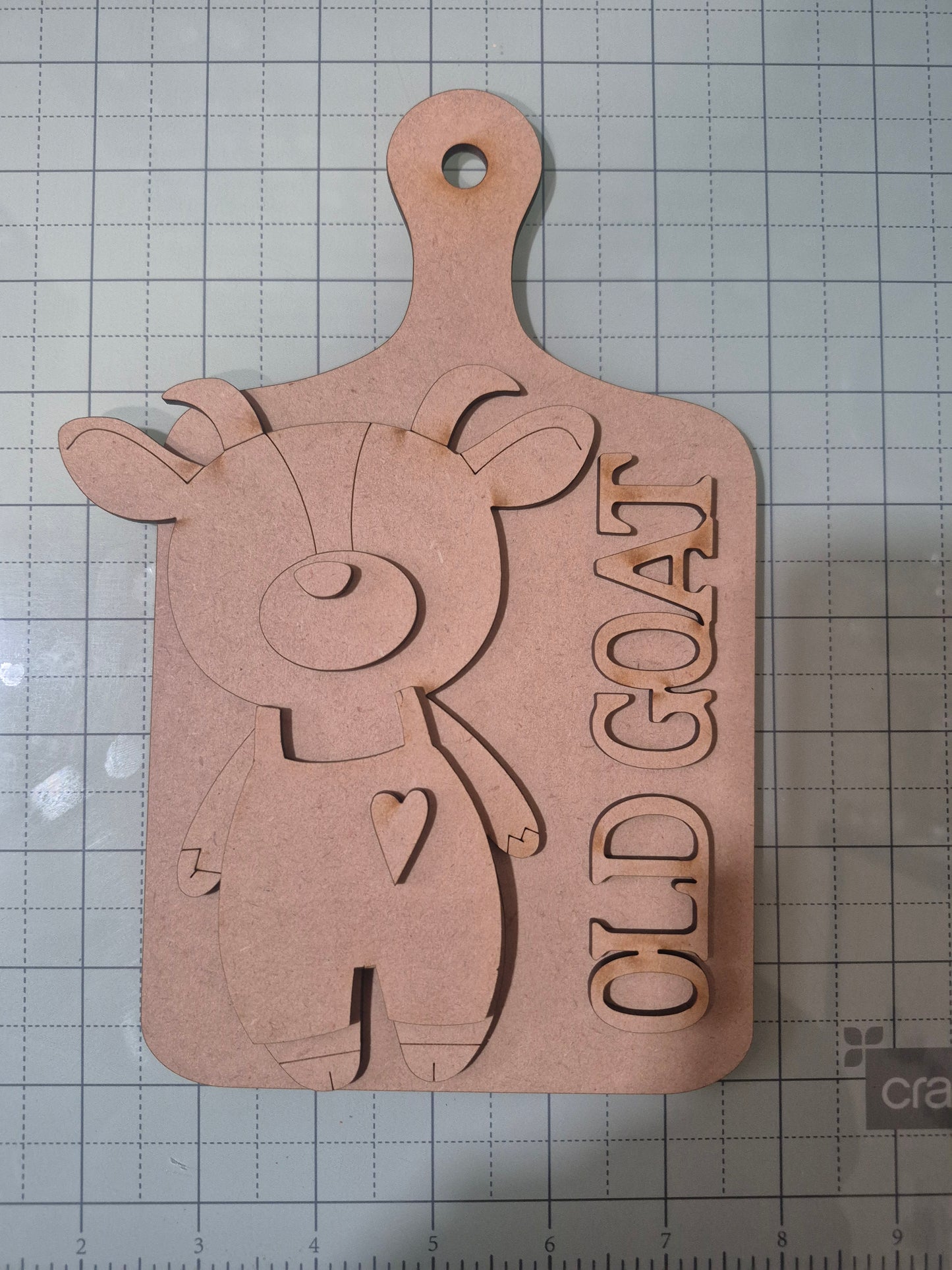 Old Goat Sign DIY Wood Kit