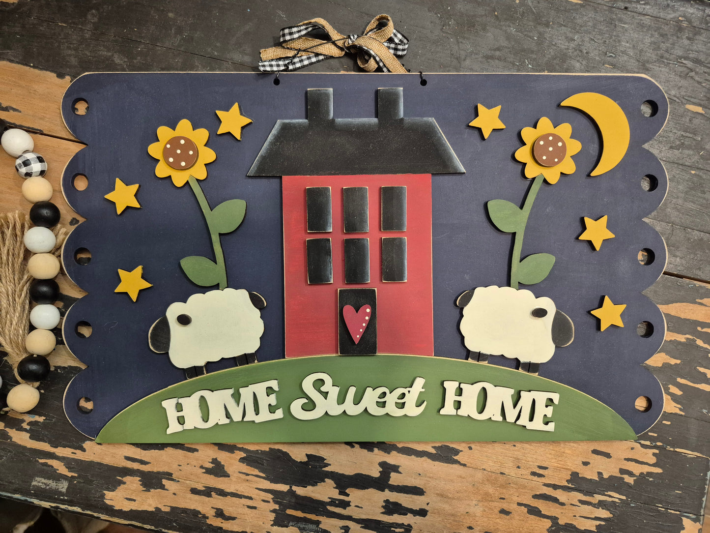 Home Sweet Home Prim Sign DIY Wood Kit