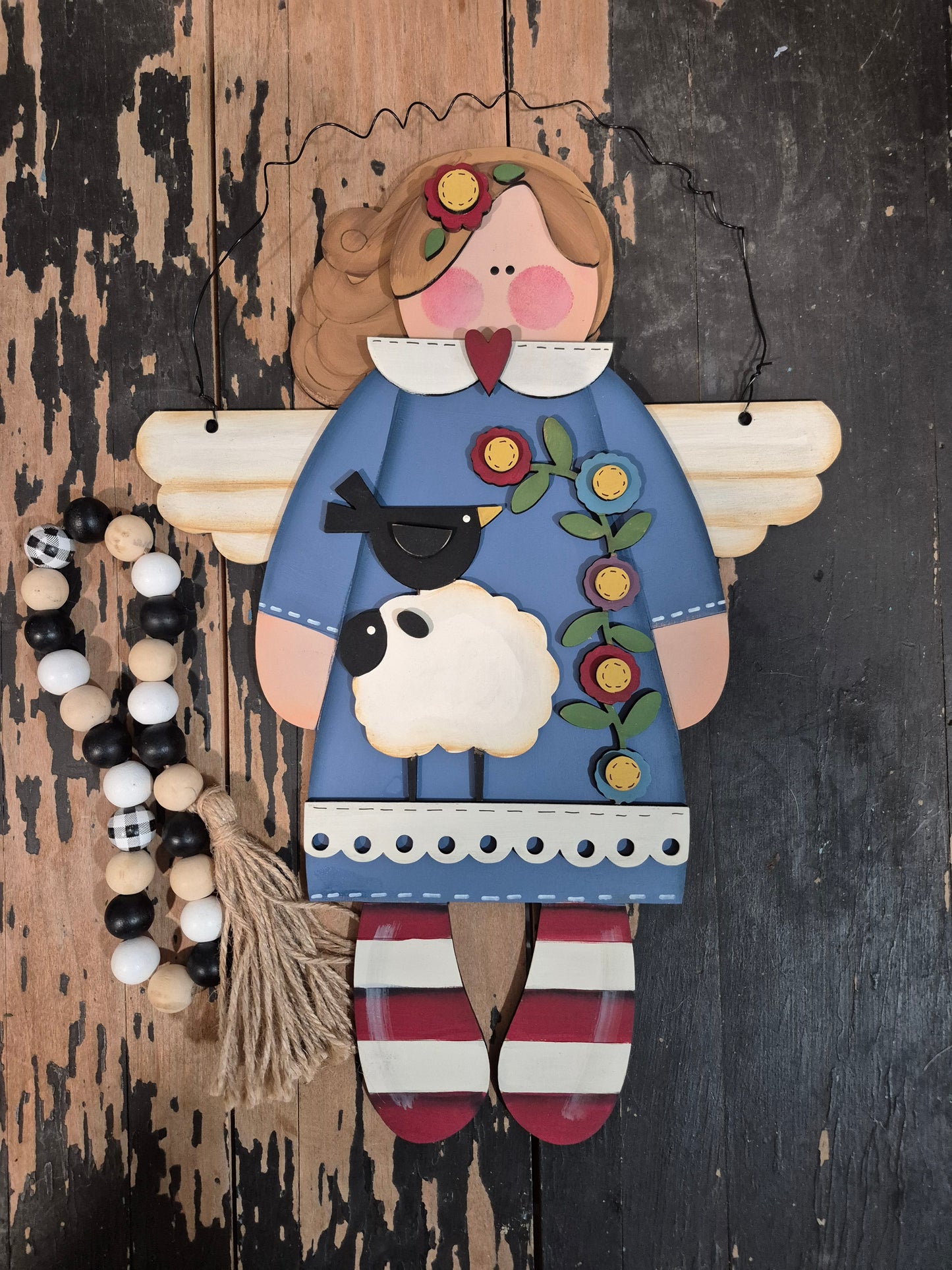 Pretty Prim Angel DIY Wood Kit