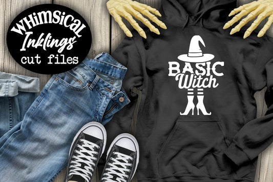 Basic Witch SVG| Halloween SVG| Witch SHirt