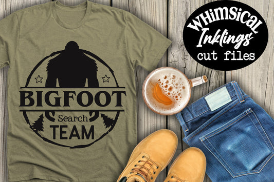 Bigfoot Search Team SVG| Bigfoot design