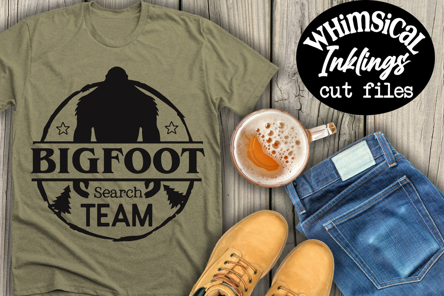 Bigfoot Search Team SVG| Bigfoot design
