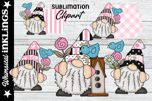 Birdy Gnomes Sublimation| Spring Sublimation