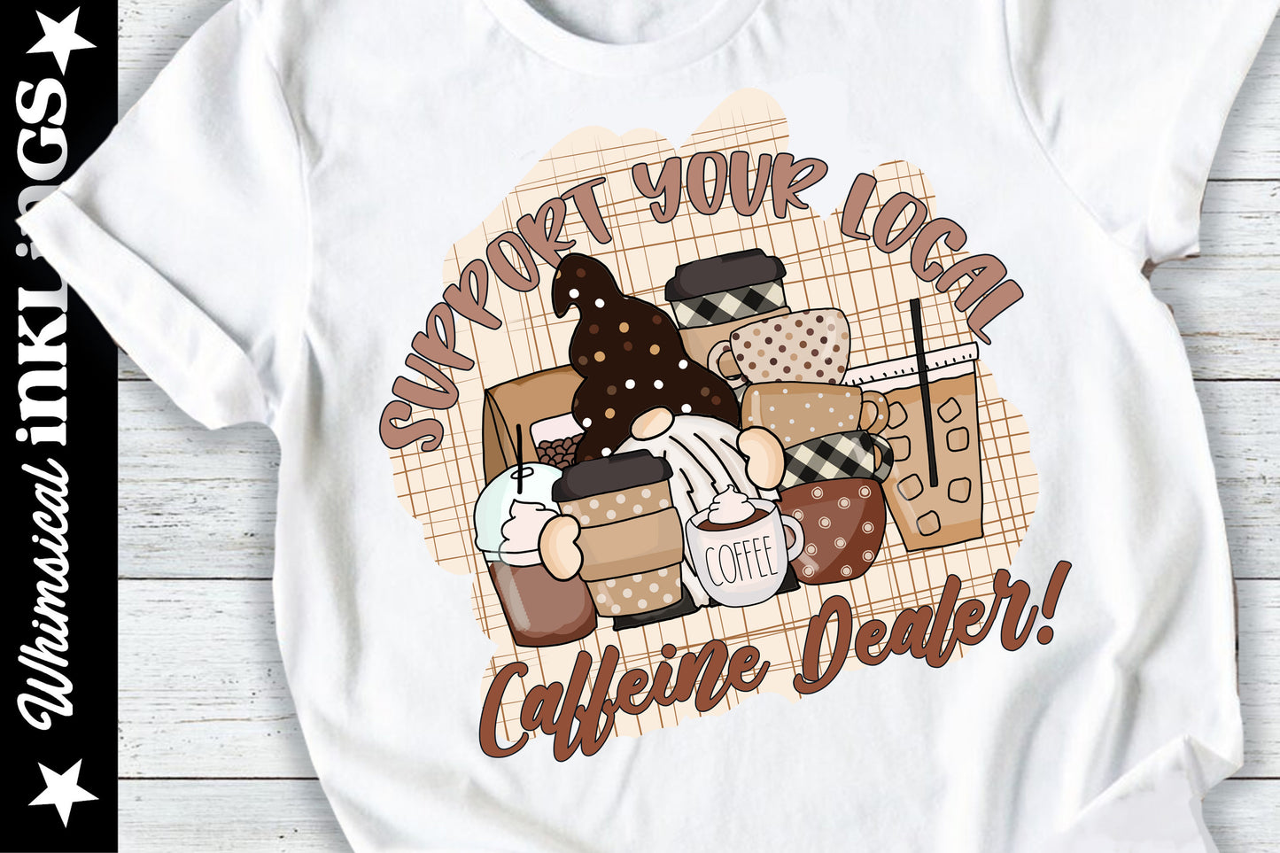 Caffeine Dealer Sublimation| Coffee