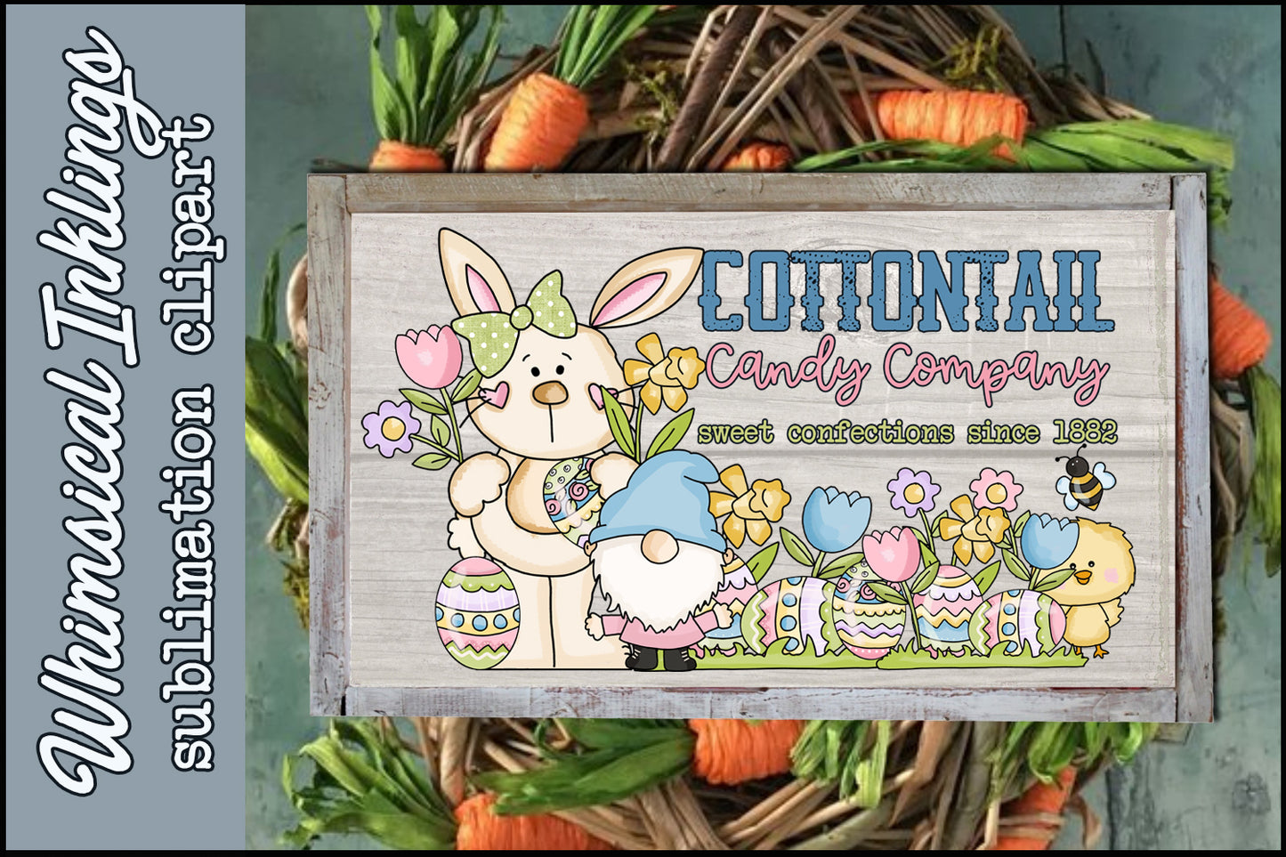 Cottontail Candy Company| Easter Sublimation