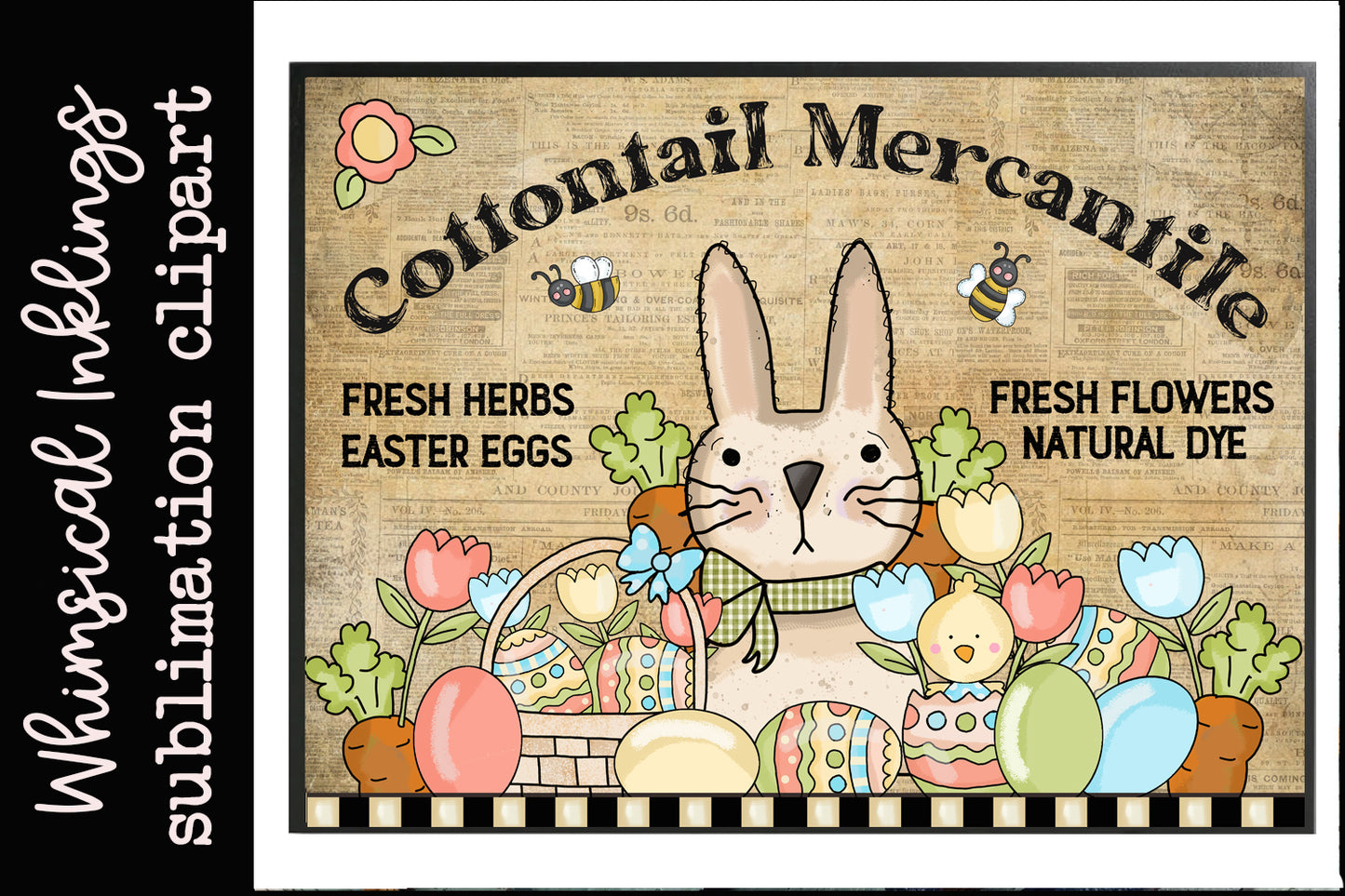 Cottontail Mercantile Easter Sublimation