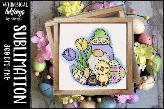 Cute Easter Gnome Sublimation| Easter Sublimation