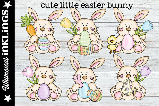 Cute Little Easter Bunny Sublimation