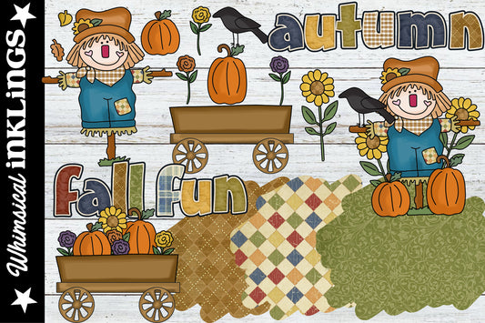 Fall Frank Sublimation Clipart