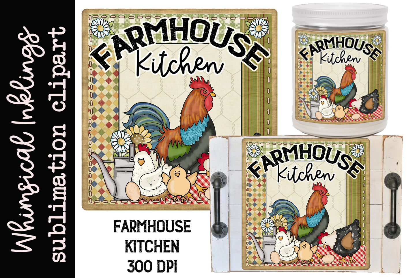 Farmhouse Kitchen Sublimation