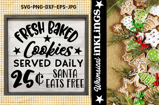 Fresh Baked Cookies| Christmas SVG