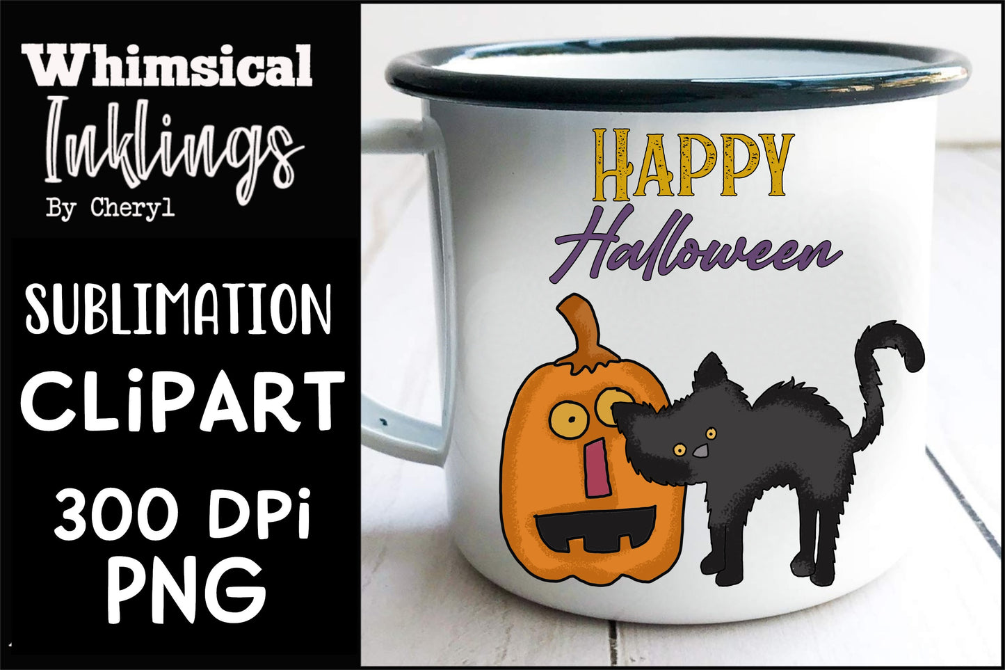 Fun Halloween Sublimation Elements| Halloween Clipart| Halloween Sublimation