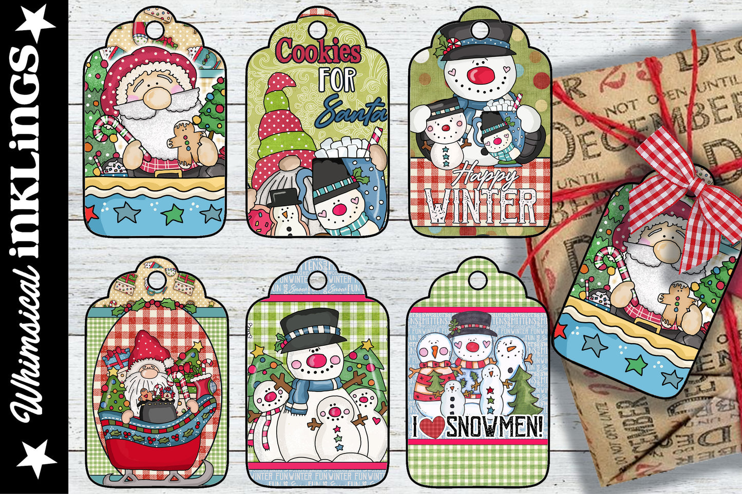 Holiday Hodge Podge Tags
