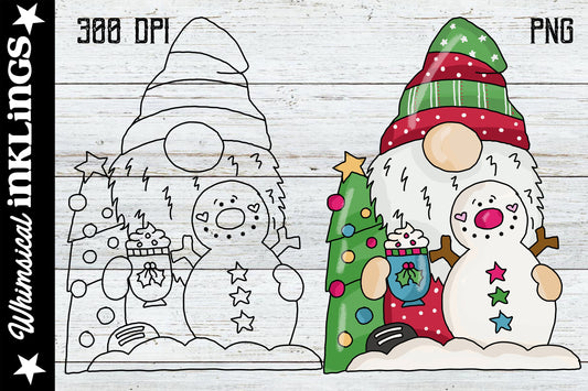 Hot Chocolate Gnome| Christmas Sublimation