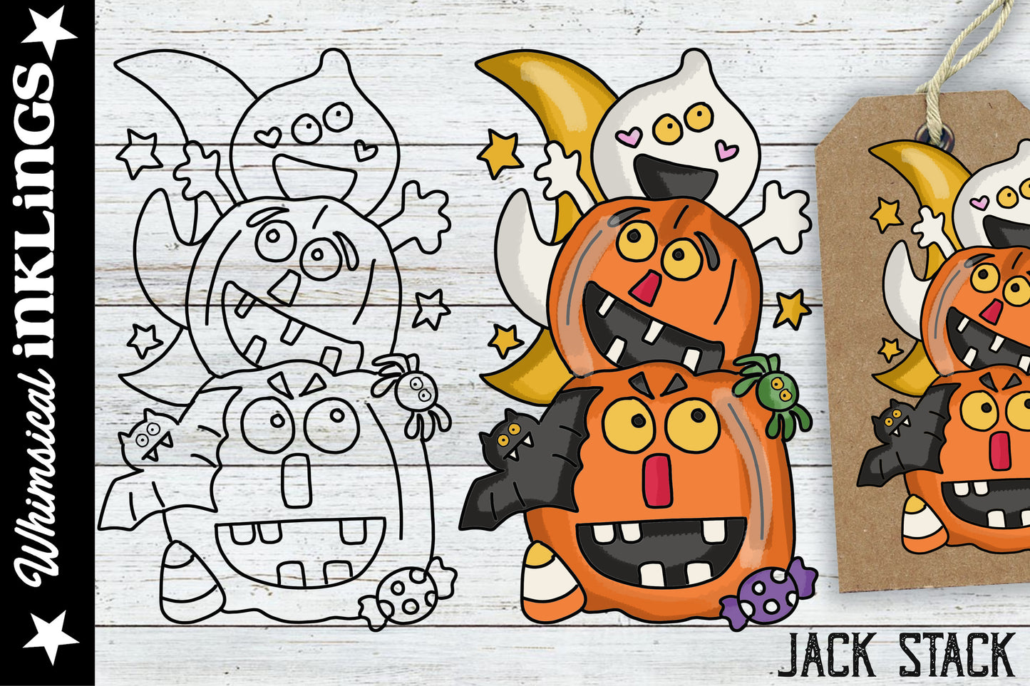 Jack Stack Sublimation| Halloween Sublimation