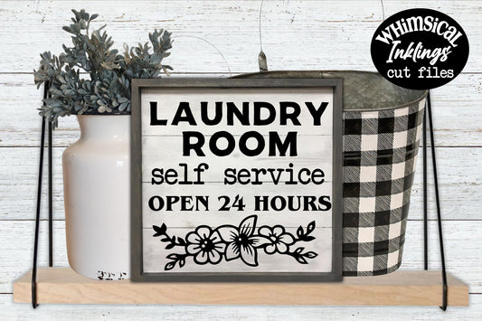 Laundry Room Sign SVG