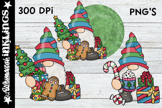Little Christmas Gnomes Sublimation| Christmas Sublimation