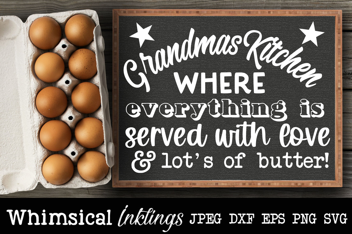 Love And Butter SVG| Grandma's Kitchen SVG| Kitchen SVG