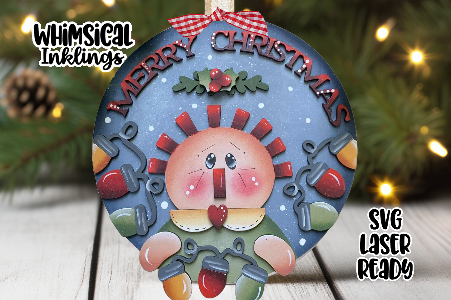 Merry Christmas Annie Laser SVG| Prim Annie SVG