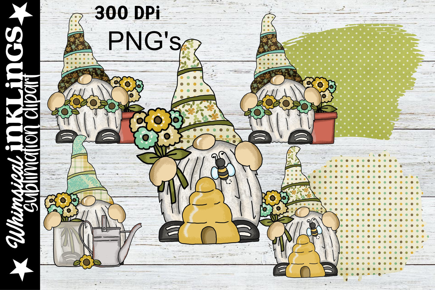 Posie Gnomes Sublimation