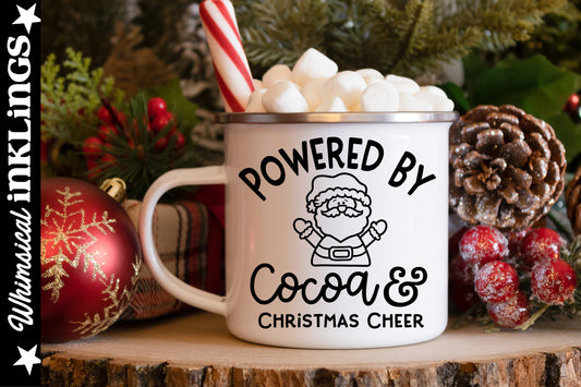 Powered By Cocoa| Christmas SVG