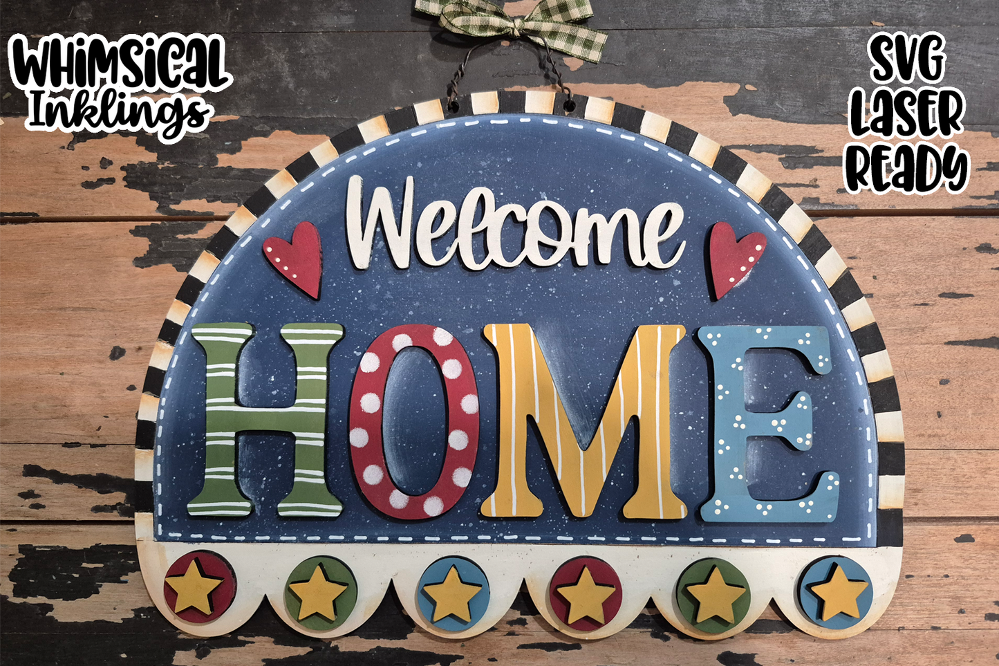 Prim Home Sign Laser SVG