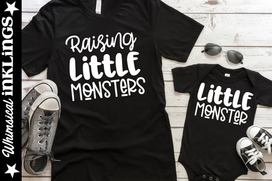 Raising Little Monsters SVG