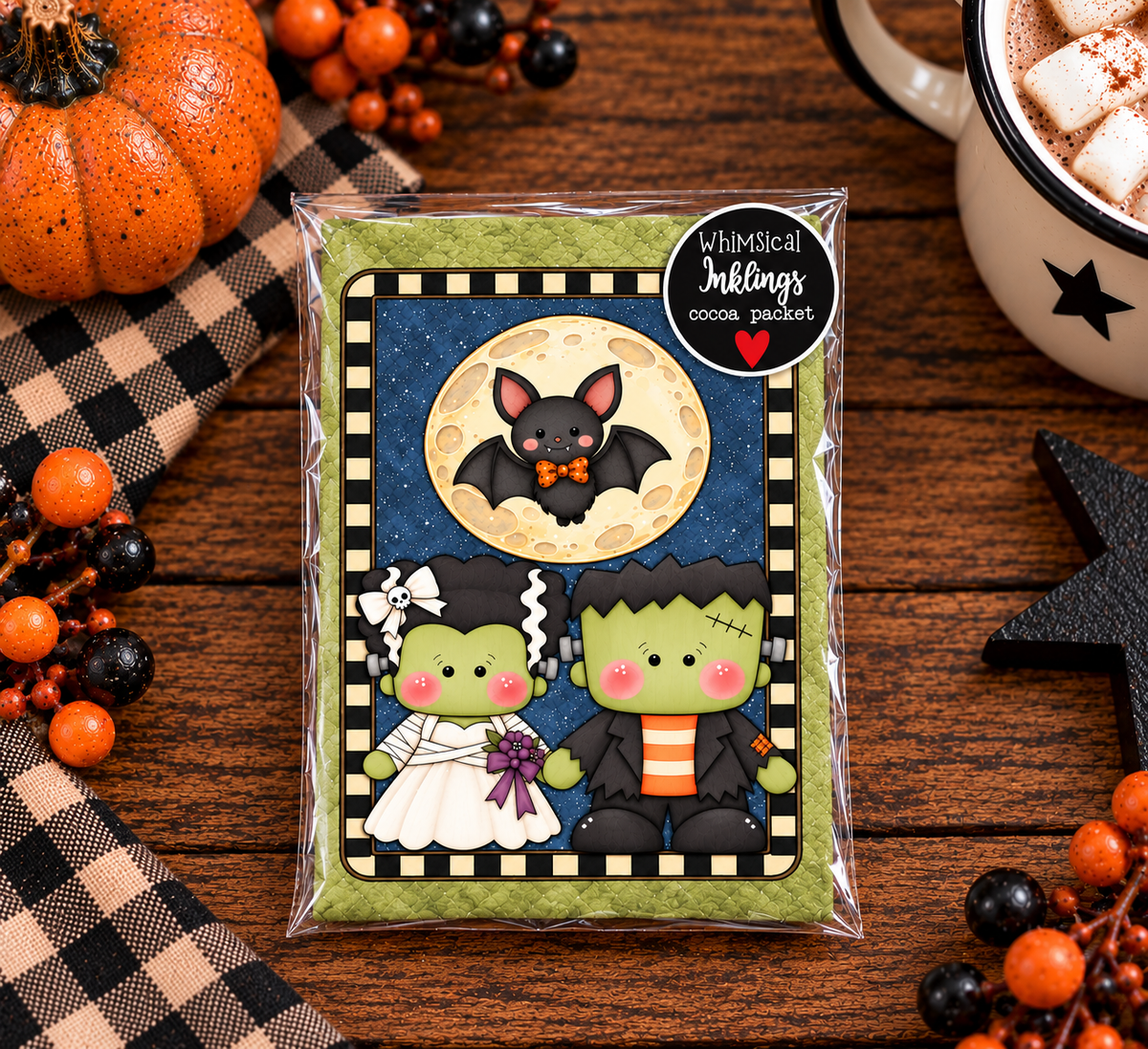 Spooky Wishes Cocoa Packet