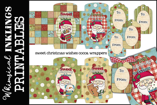 Sweet Christmas Wishes Cococa Wrappers