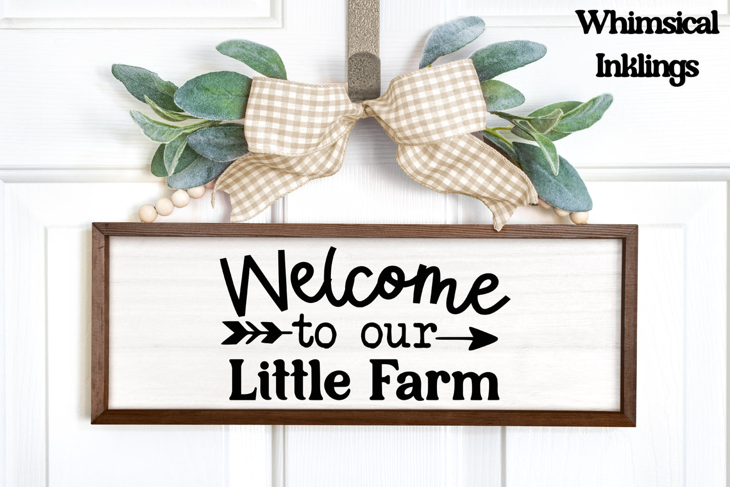 Welcome To Our Little Farm SVG