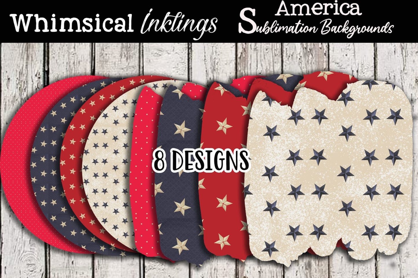 Americana Background Sublimation