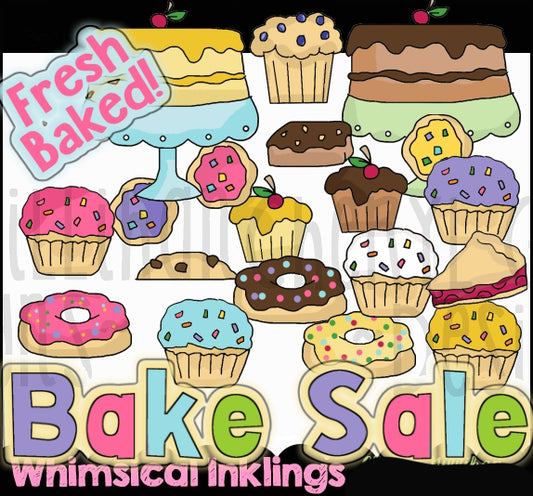 Bake Sale Sublimation Clipart