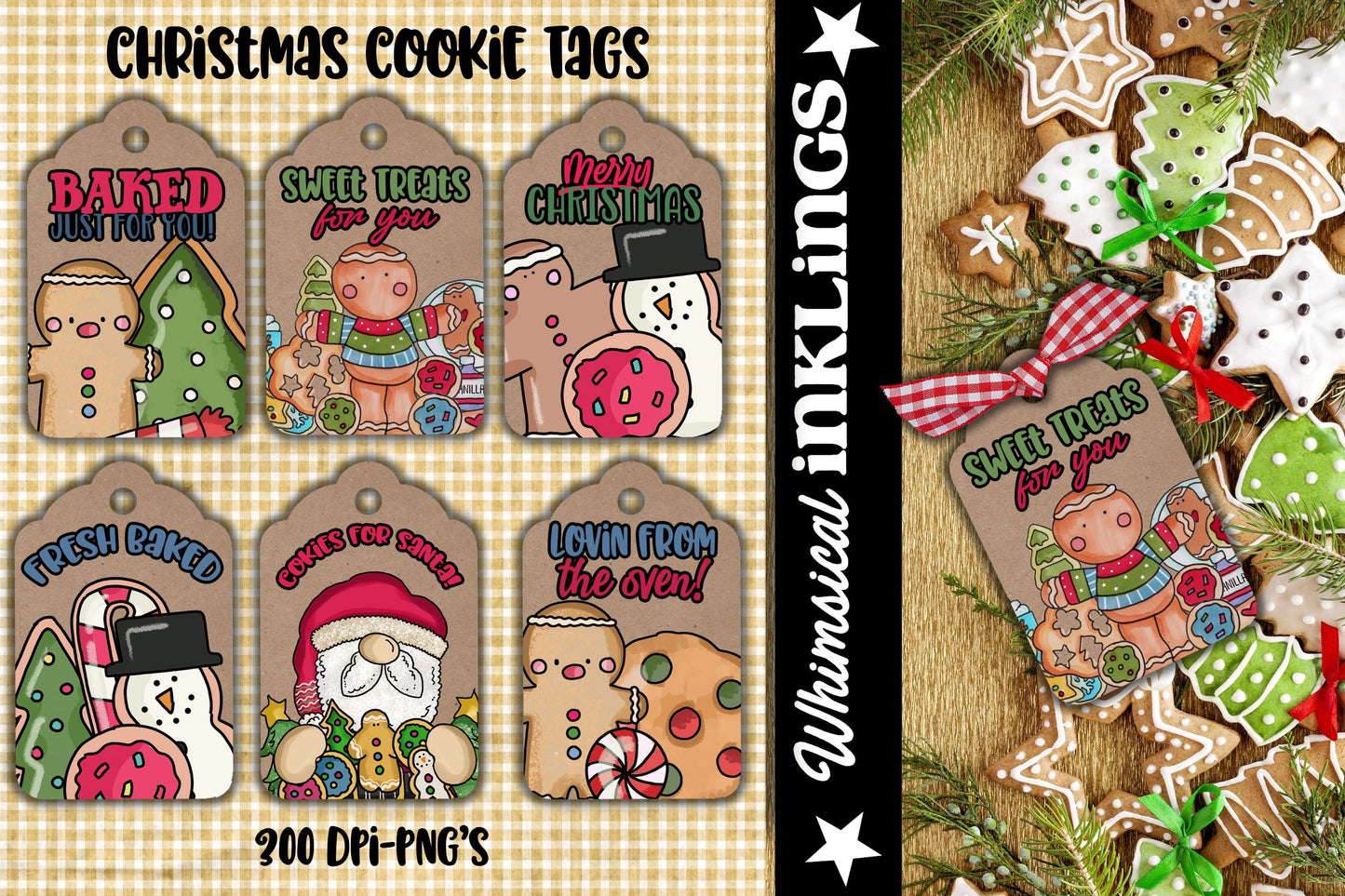 Christmas Cookie Tags