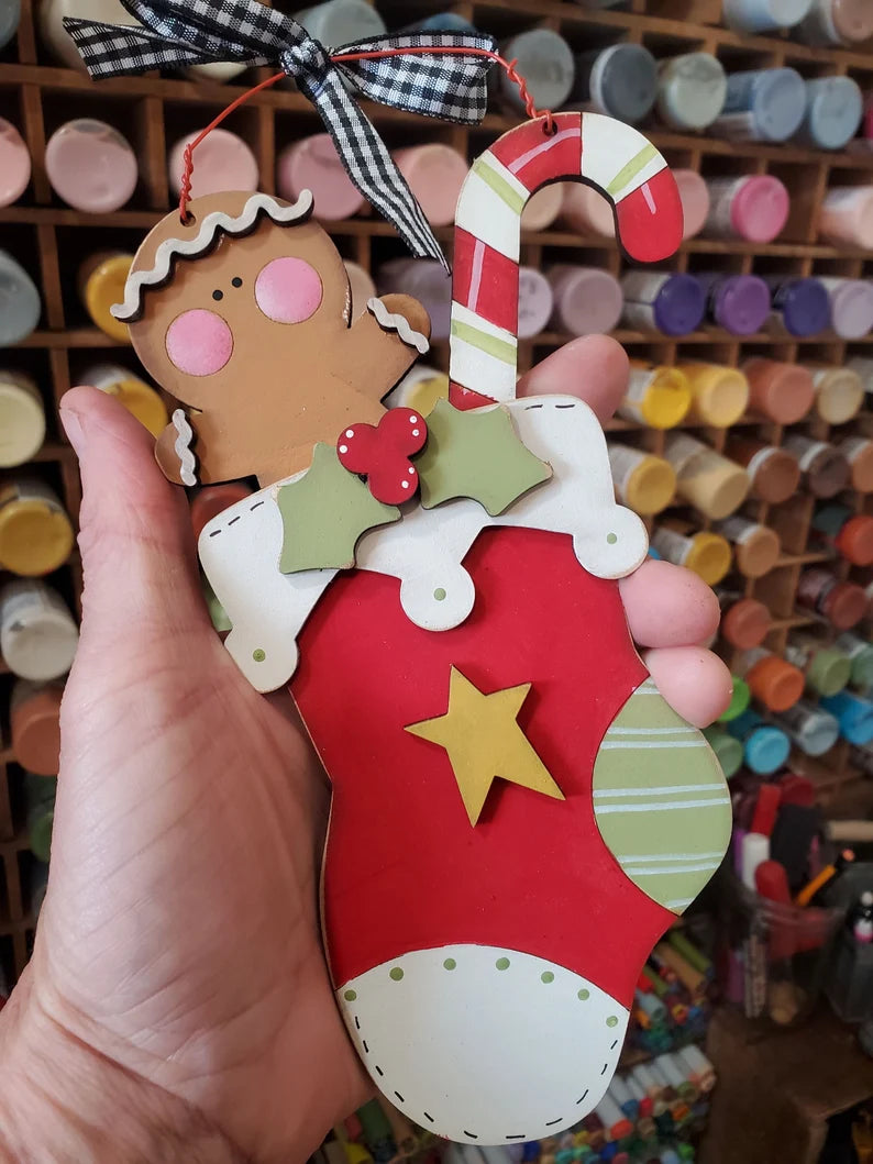 Christmas Sweets Stocking Laser SVG| Christmas Laser SVG