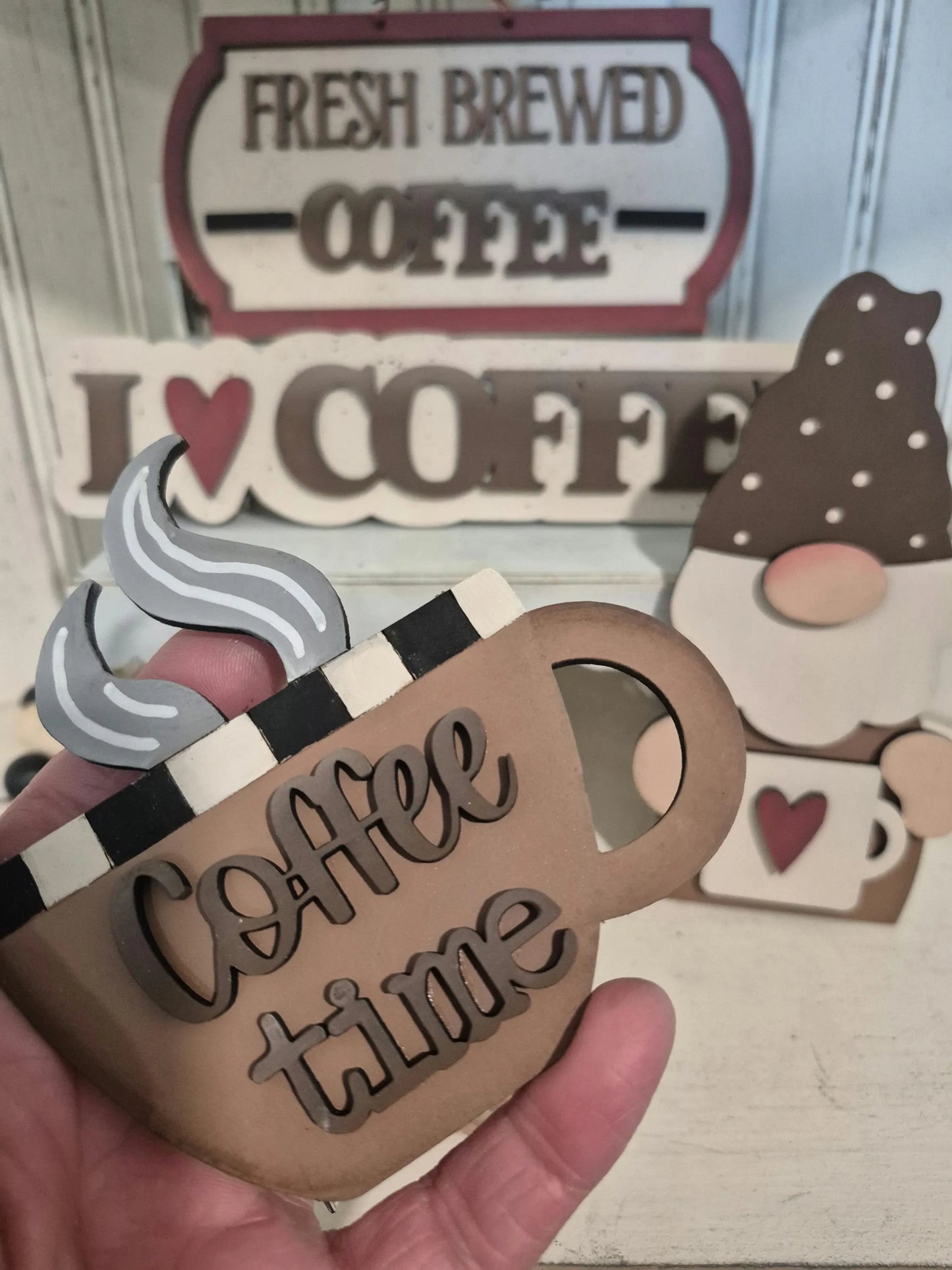 Fresh Brewed Coffee Laser SVG Set