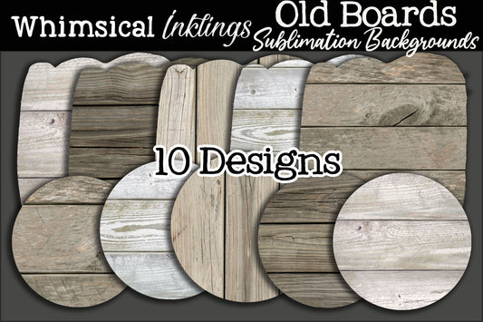 Old Boards Sublimation Backgrounds