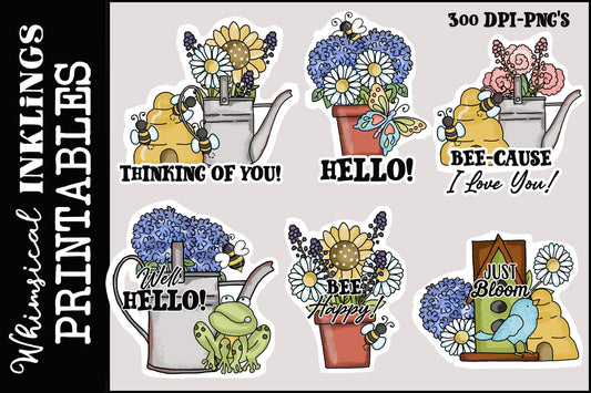 Pretty Floral Stickers