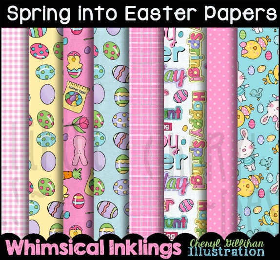 The Krafty Paper Collection FIVE| Paper Printables| Digital Paper