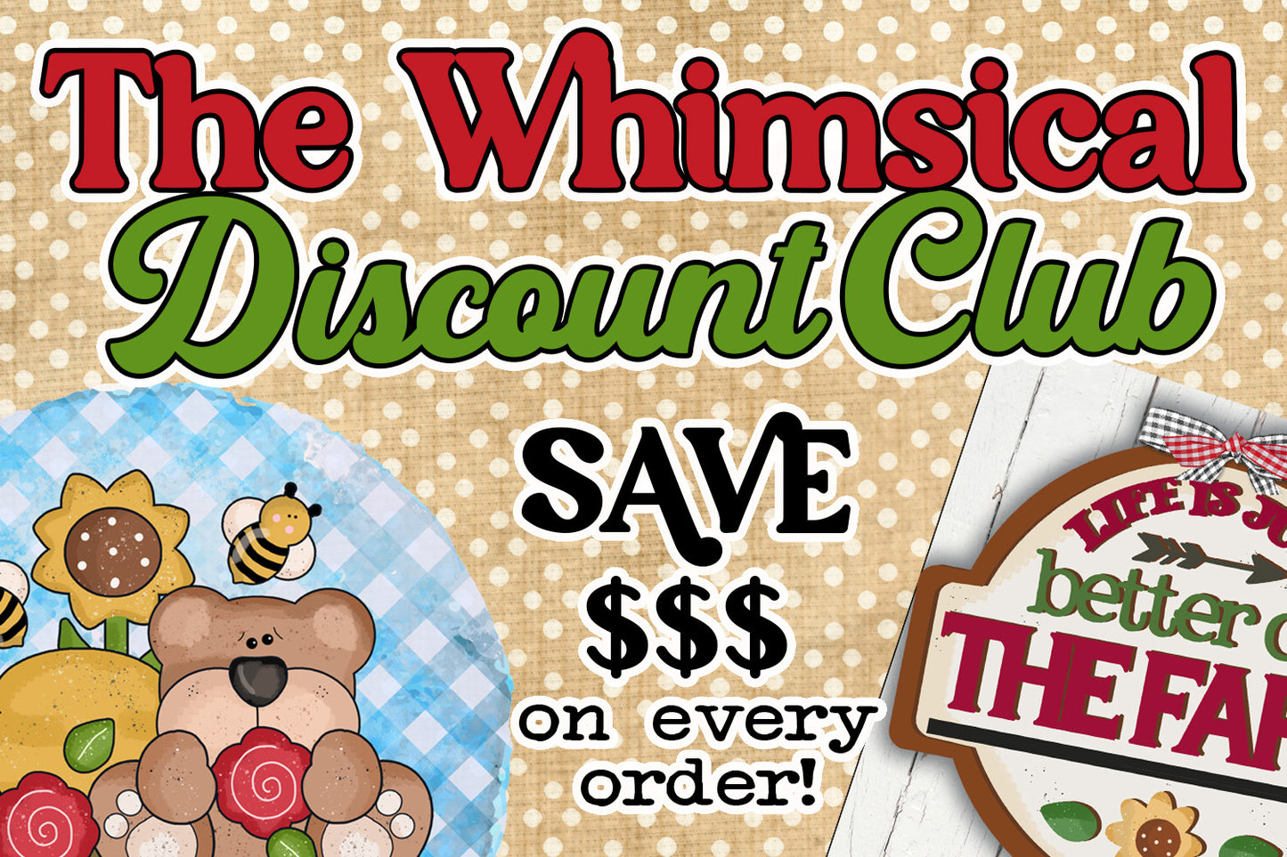 The Whimsical Discount Club Membership