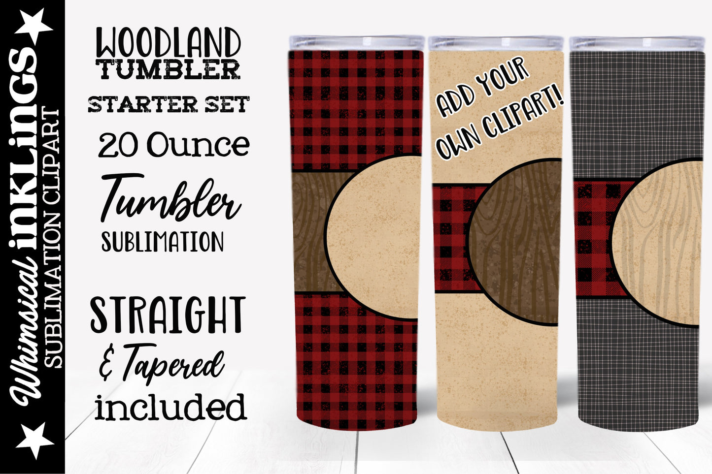 Woodland Fun Tumbler Starters