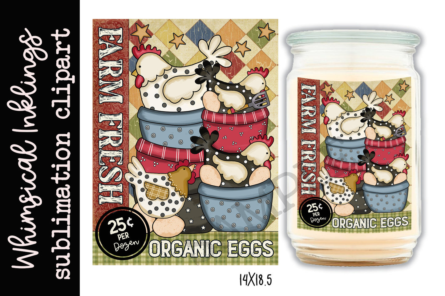 Farm Fresh Organic Eggs-Chicken Sublimation-Chicken PNG