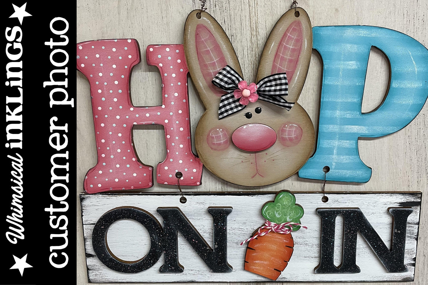 Hop On In-Easter Sign SVG |Laser Ready Easter Sign| Glow Forge Easter| Easter SVG|Easter Tray