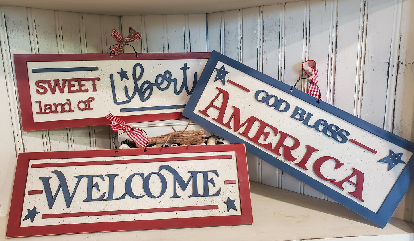 God Bless America- Patriotic Laser SVG| Patriotic SVG| Laser Cut Americana | Glow forge| Fourth Of July SVG