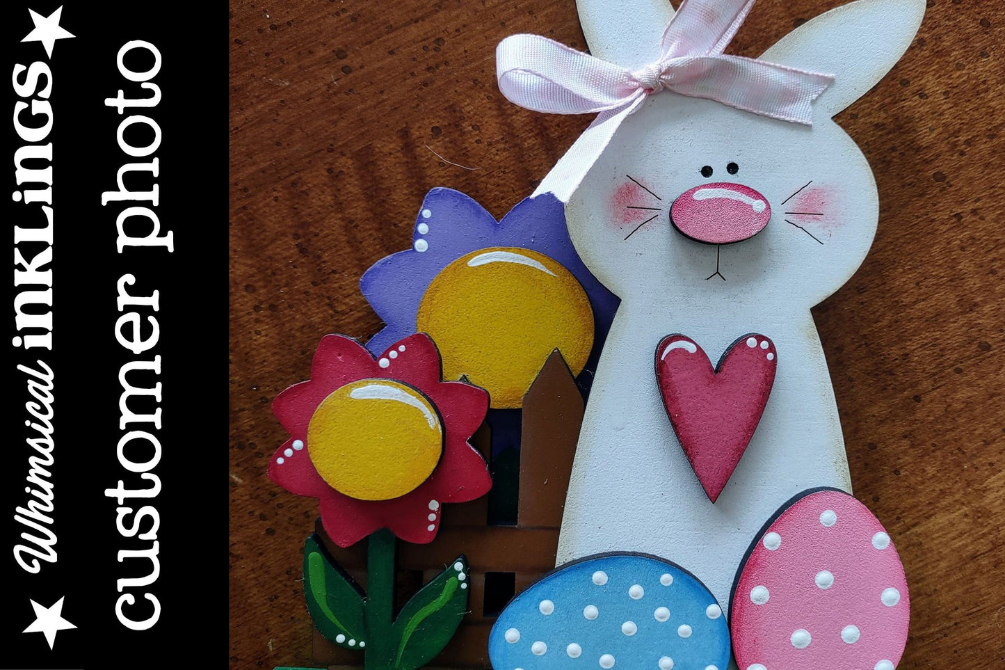 Easter Bunny Standup Laser SVG |Laser Ready Easter Rabbit| Glow Forge Easter| Easter Tiered Tray