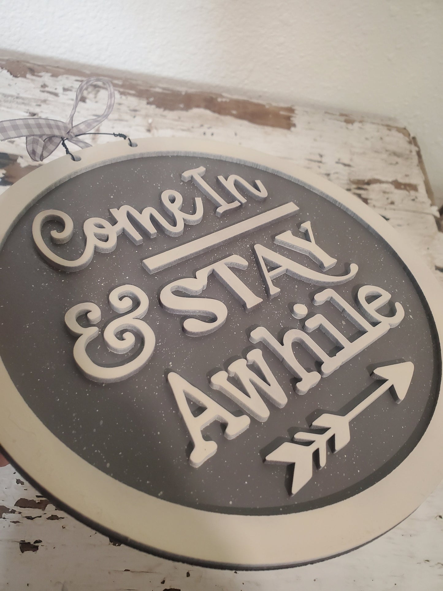 Home Sweet Crazy Home SVG| Porch Sign SVG| Laser Cut Farmhouse| Glow forge| We;come Sign SVG|