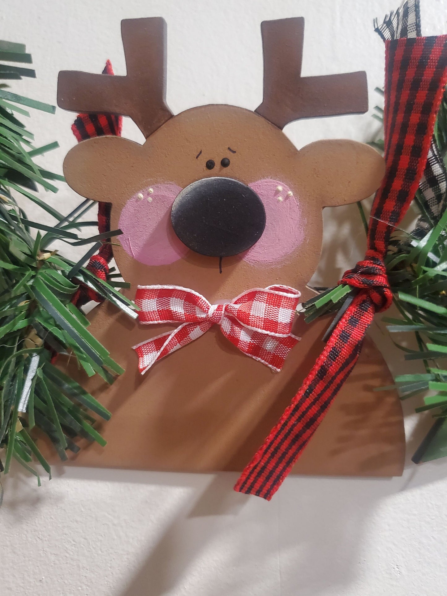 Sweet Reindeer Garland| Christmas SVG| Laser Cut Christmas Garland| Glow forge| Garland SVG| Reindeer Banner SVG
