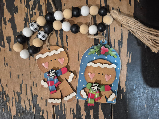 Snowflake Ginger DIY Wood Kit