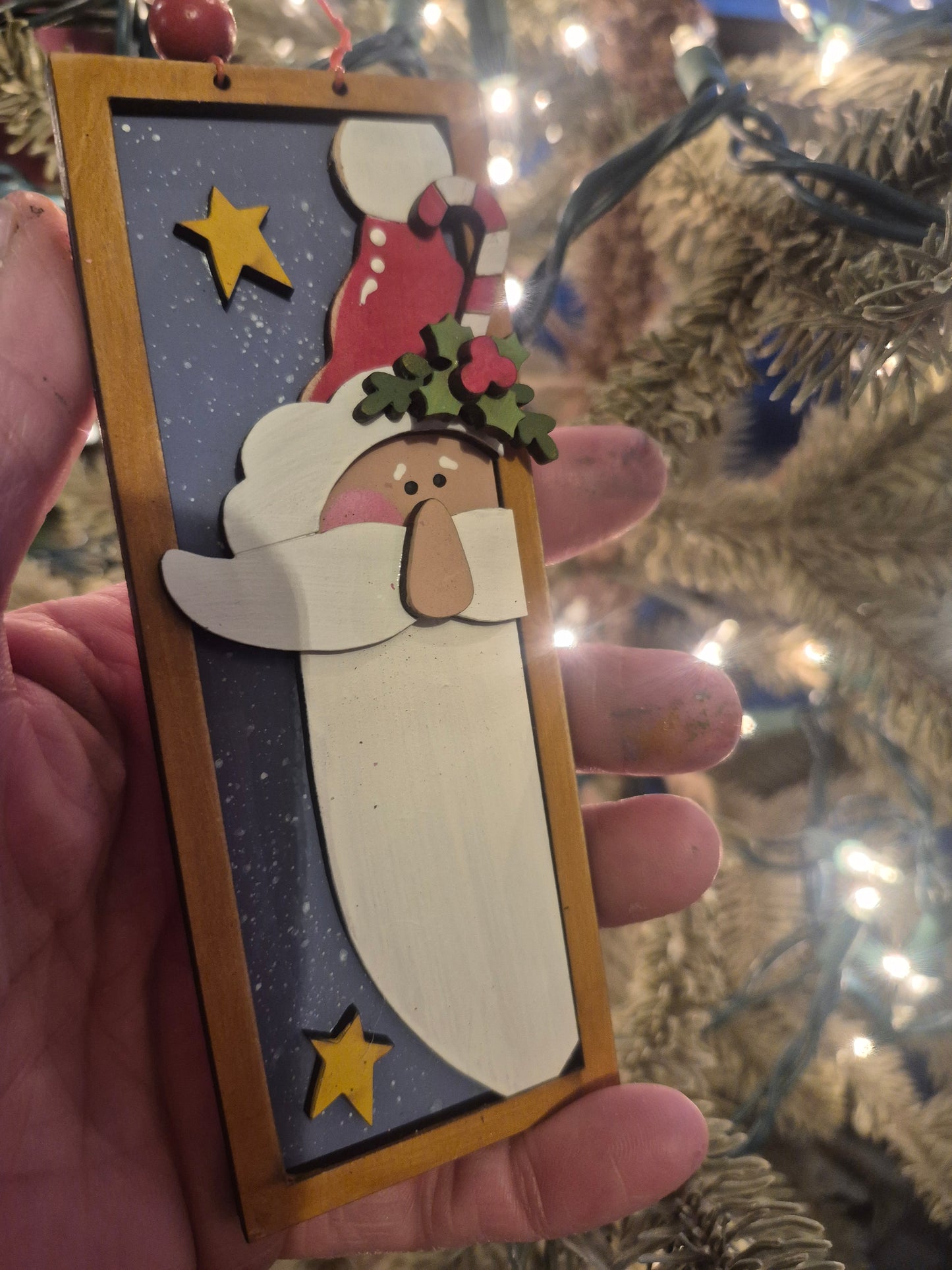 Candy Cane Duo Frame Ornaments Laser SVG|