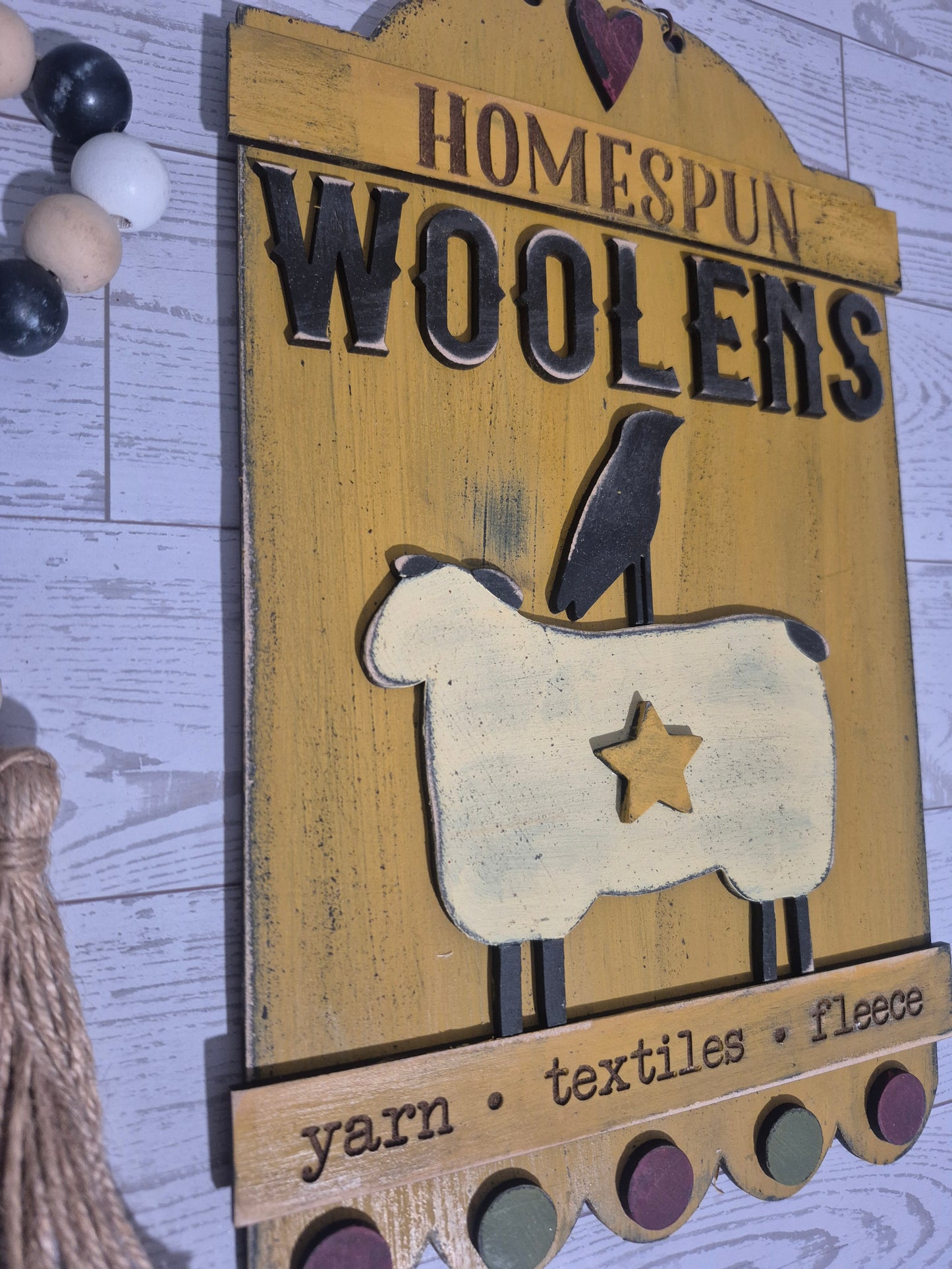 Homespun Woolens DIY Wood Kit