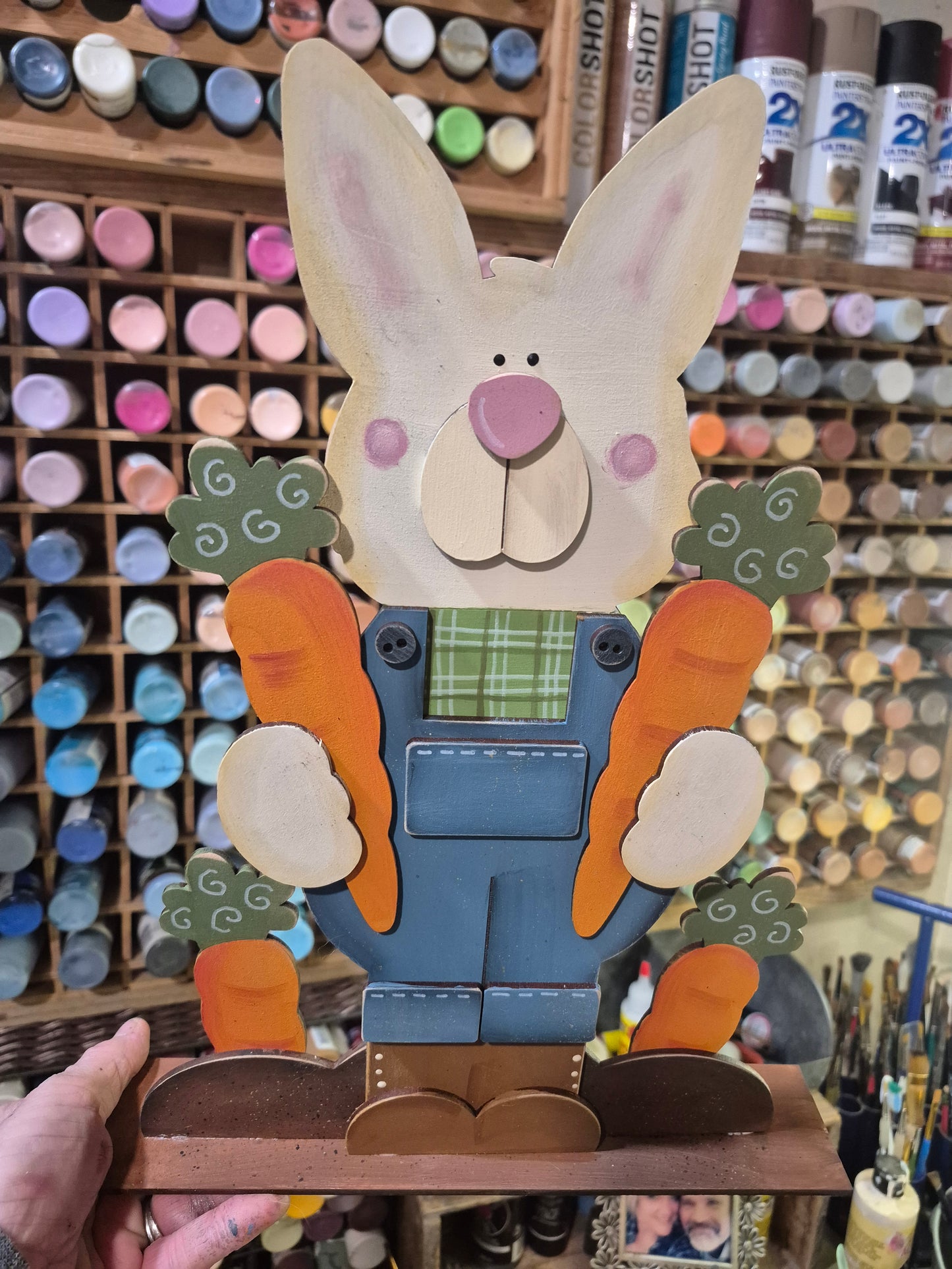 Carrot Farmer Stand Up DIY Wood Kit